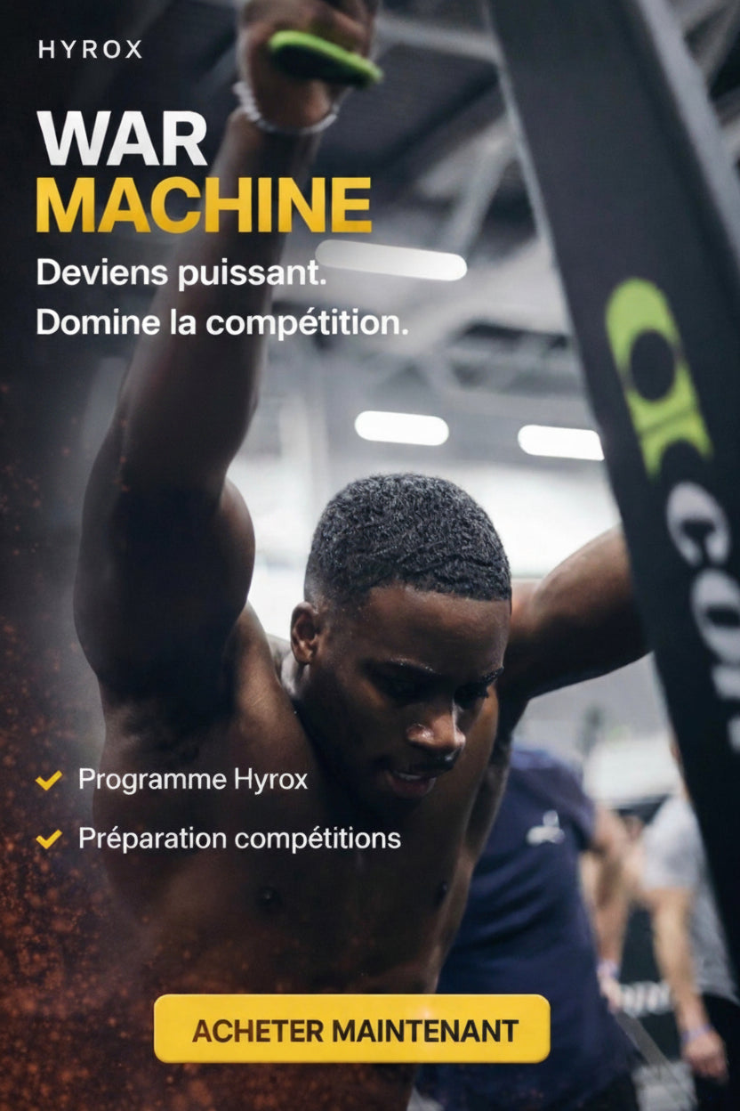 Programme HYROX WAR MACHINE